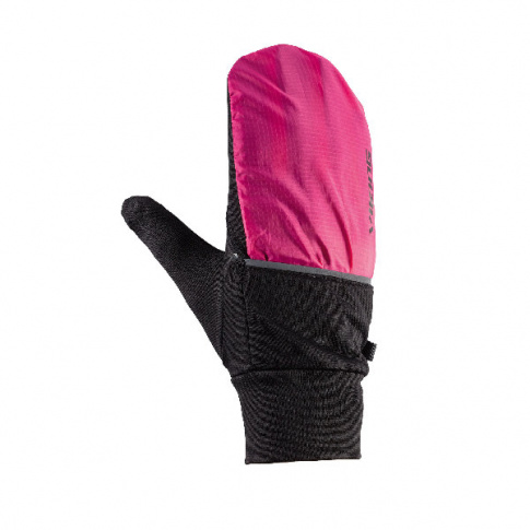 Rękawiczki sportowe z lampką LED Vermont Viking czarno różowe