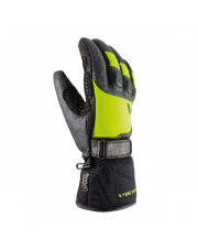 Męskie rękawice na narty Stubai Primaloft Aerogel Viking limonkowe