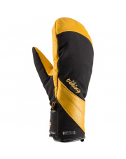 Jednopalczaste rękawice dla kobiet Aurin Mitten Viking czarno żółte