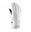 Pikowane rękawiczki damskie Barocca Viking białe