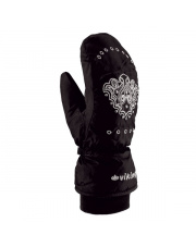 Damskie rękawice jednopalczaste Femme Fatale Mitten Viking czarne