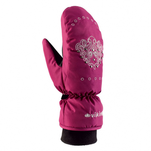 Damskie rękawice jednopalczaste Femme Fatale Mitten Viking różowe