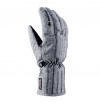 Damskie rękawice narciarskie stylizowane Tosca Viking jasnoszare