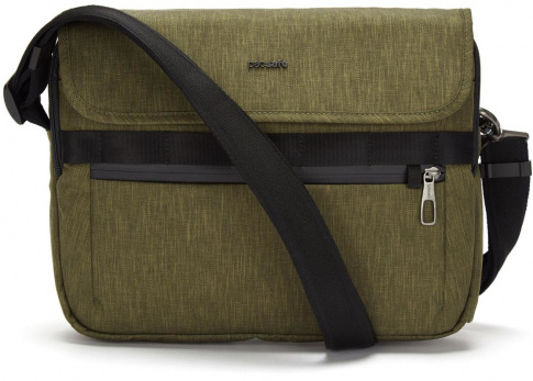 Torba męska MetroSafe X Messenger Khaki Pacsafe 