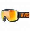 Komfortowe gogle narciarskie Downhill 2000 CV Uvex czarne z logo