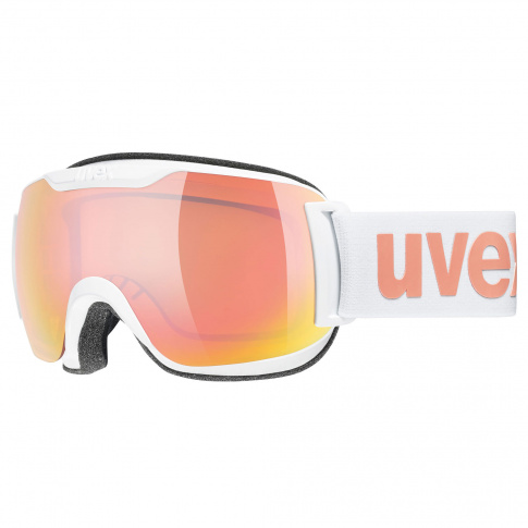 Profesjonalne gogle narciarskie Downhill 2000 S CV Uvex białe