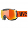 Profesjonalne gogle narciarskie Downhill 2000 S CV Uvex pomarańczowe