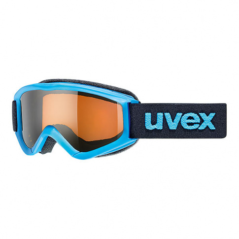 Dziecięce gogle narciarskie Speedy Pro Uvex niebieskie