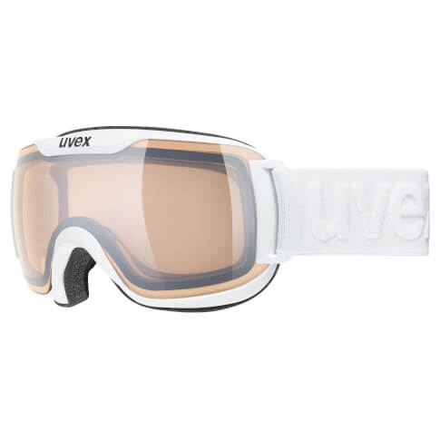 Fotochromowe gogle narciarskie Downhill 2000 S V Uvex białe mirror silver