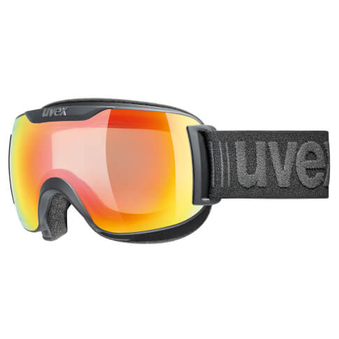 Fotochromowe gogle narciarskie Downhill 2000 S V Uvex czarne mirror rainbow