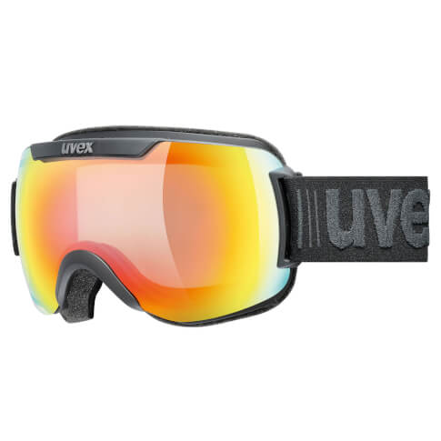 Gogle narciarskie Variomatic Downhill 2000 V Uvex czarne mirror rainbow