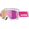 Dziecięce gogle narciarskie Slider FM Uvex białe