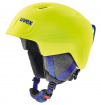 Juniorski kask narciarski Manic Pro Uvex limonkowy