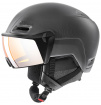 Kask sportowy Inmould z wizjerem Hlmt 700 Visor Uvex czarny