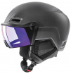 Kask z fotochromowym wizjerem Hlmt 700 Visor V Uvex czarny