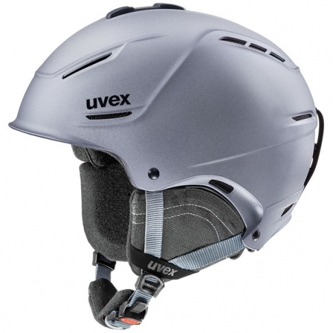 Ultralekki kask narciarski Hard Shell P1us 2.0 Uvex srebrny