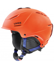 Ultralekki kask narciarski Hard Shell P1us 2.0 Uvex pomarańczowy