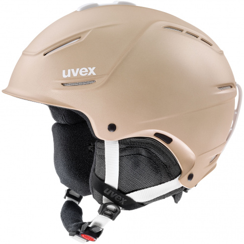 Ultralekki kask narciarski Hard Shell P1us 2.0 Uvex beżowy