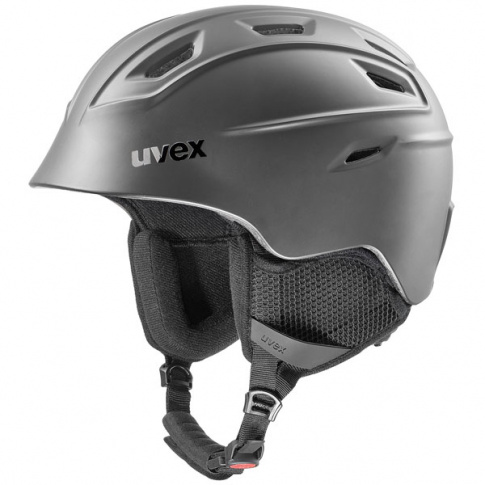 Lekki kask narciarski Fierce Uvex czarny