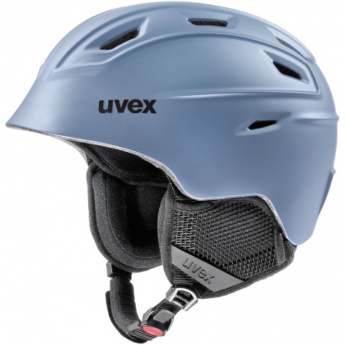 Lekki kask narciarski Fierce Uvex niebieski