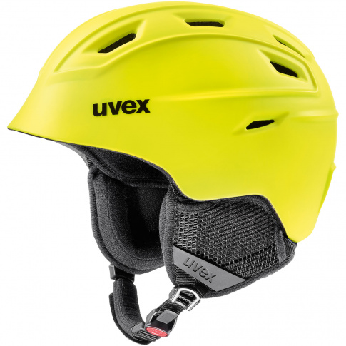 Lekki kask narciarski Fierce Uvex żółty