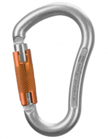 Karabinek stalowy Magnum Steel 2Lock Rock Empire 