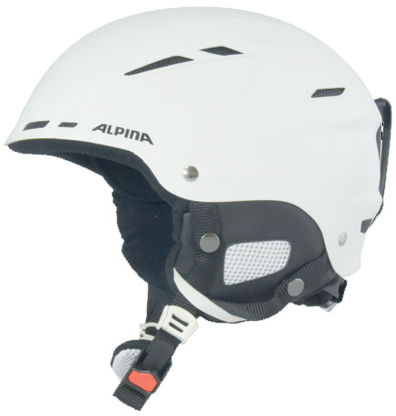 Kask narciarski Biom 54-58 Alpina biały matt