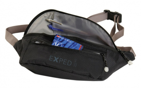 Nerka turystyczna Travel Belt Pouch Exped czarna