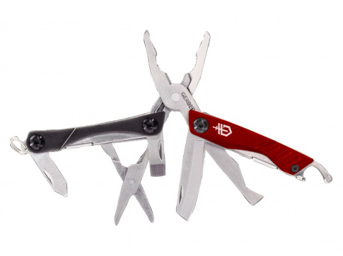 Multitool Dime Gerber red