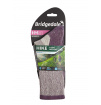 Ultralekkie skarpety trekkingowe Hike Light Coolmax plum Bridgedale