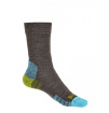 Skarpety trekkingowe Hike Light Merino Endurofil brown/lime Bridgedale