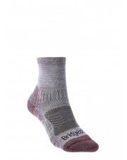 Skarpety trekkingowe Hike Light Merino Endurofil 3/4 heather/damson Bridgedale