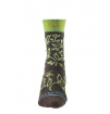 Skarpety trekkingowe Hike Mid Merino Endurofil brown/lime Bridgedale