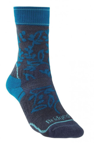 Skarpety trekkingowe Hike Mid Merino Endurofil navy/blue Bridgedale