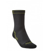 Wodoodporne skarpety StormSock Light Ankle dark grey/lime Bridgedale