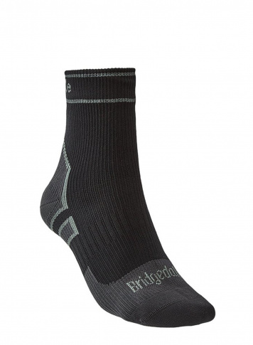 Wodoodporne skarpety StormSock Light Ankle black/grey Bridgedale