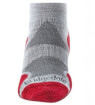 Krótkie skarpetki Trail Sport Light Merino Cool grey/raspberry Bridgedale