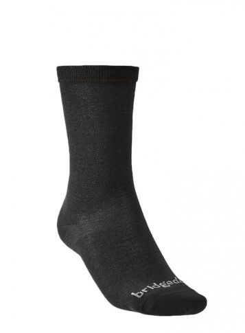 Skarpety termoaktywne (2 pary) Base Layer Coolmax Liner Boot black Bridgedale