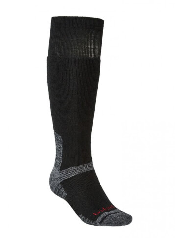 Długie skarpety trekkingowe Explorer Heavy Merino Endurofil Knee black Bridgedale