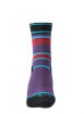 Skarpety dziecięce Hike Junior Merino Endurofil purple/black Bridgedale