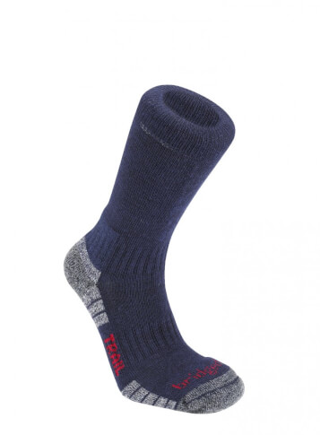 Skarpety trekkingowe Hike Light Merino Endurofil navy/grey Bridgedale