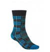 Skarpety trekkingowe Hike Light Merino Endurofil blue/dark grey Bridgedale