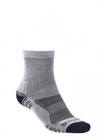 Skarpety trekkingowe Hike Light Merino Endurofil 3/4 silver/navy Bridgedale