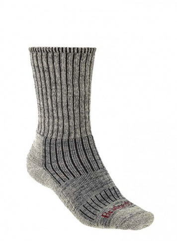 Skarpety trekkingowe Hike Mid Merino Coolmax stone grey Bridgedale