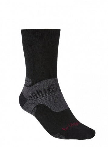 Skarpety termoaktywne Hike Mid Merino Endurance black Bridgedale