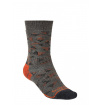 Skarpety termoaktywne Hike Mid Merino Endurance brown/orange Bridgedale