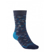 Skarpety termoaktywne Hike Mid Merino Endurance denim/blue Bridgedale