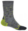 Skarpety termoaktywne Hike Mid Merino Endurance grey/lime Bridgedale