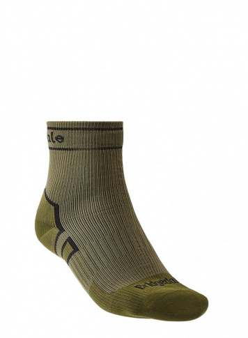 Skarpety wodoodporne StormSock Mid Ankle khaki/olive Bridgedale