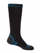 Skarpety trekkingowe wodoodporne StormSock Mid Knee black/blue Bridgedale